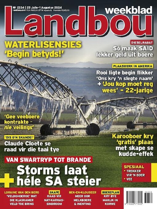 Title details for Landbouweekblad by Media 24 Ltd - Available